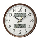 【エントリーでP5倍】電波掛時計フィットウェーブリブ温度湿度・暗所自動点灯 ギフト プレゼント 内祝い 結婚内祝い 出産内祝い 景品 結婚祝い 出産祝い お返し...