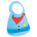 【ポイント5倍】makemyday シリコンビブ (シェリフ) 出産祝い お祝い 御祝 プレゼント ベビー シリコンビブ エプロン シリコンスタイ 食洗機使用可...