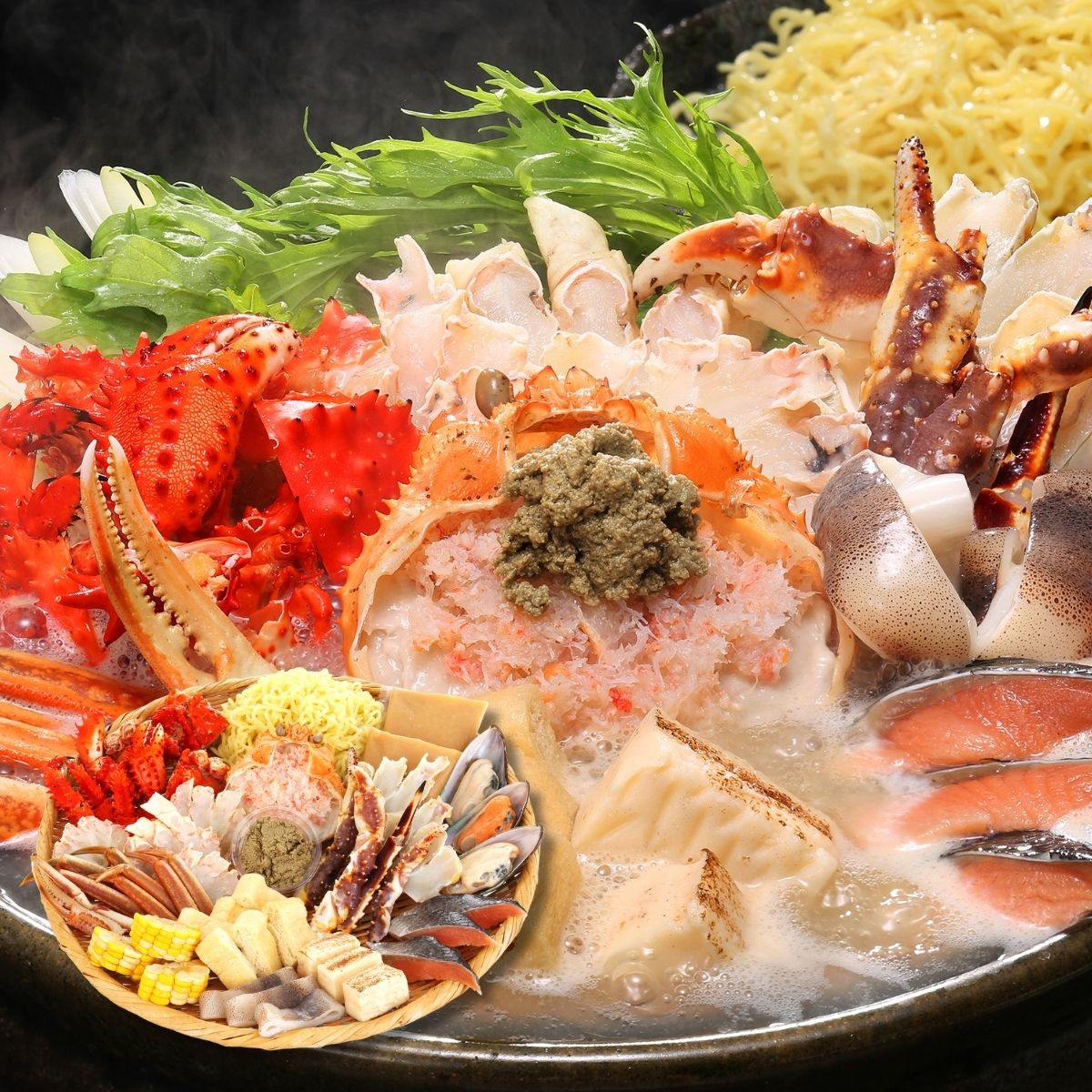 札幌すすきの「いそ舟」監修 三大ガニ鉄砲鍋 (承り期間：12月16日まで) お歳暮 年賀 年始 冬ギフト 202..