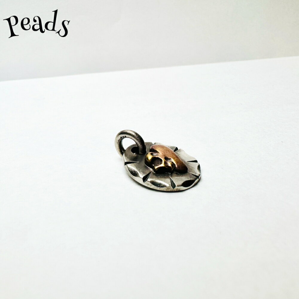 GiftRoverの【Peads】メキシカンDead Love LYLYシルバーアクセサリー SILVER925 シルバー925 ネックレス ペンダント シルバーペンダント ハート スカル ヴィンテージ風 メキシカン オリジナルブランド ユニセックス 男女兼用アクセサリー｜アングル2