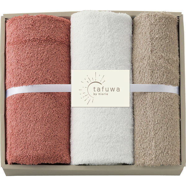 メーカー希望小売価格はメーカーカタログに基づいて掲載しています tafuwa タフワ ミニバスタオル 2枚 フェイスタオル セット ピンク B2F1PK暮らしに寄り添うデザインとお洗濯のしやすさを両立した日本製タオルセット毎日のくらしをワンランク上げてくれる日本製のタオル。くらしに寄り添う落ち着いたカラーと、お気に入りのタオルを毎日使ってほしい想いから、お洗濯のしやすいサイズ感にこだわり仕上げました。■ この商品はこんな用途におすすめです出産内祝い・結婚内祝い上質な素材とやさしい肌触りのタオルは、どなたにも喜ばれる定番のギフトです。有名ブランドの確かな品質で、感謝の気持ちがしっかりと伝わります。快気祝い「病気を洗い流す」という意味合いを持つタオルギフトは、快気祝いに非常に縁起の良い贈り物とされています。新築祝い・お引越し祝い新生活を彩る実用的で高品質な日用品は、新しい門出のお祝いにぴったりです。■ ご注意：以下の用途には不向きな場合がありますこちらの商品はしっかりとした化粧箱または木箱に入った見栄えのするギフトです。そのため、結婚式の引き出物や、手渡しでの法事の引き出物（当日返し）など、ゲストが直接手荷物としてお持ち帰りになる用途としては、かさばってしまいご負担になる可能性がございます。■ ゲストのお持ち帰りの負担を減らしたい場合は…手荷物にならず、ご自宅でゆっくりとお好きなものを選んでいただける「カタログギフト」が大変おすすめです。当店では、ご予算に合わせて選べる様々なカタログギフトをご用意しております。▼ リンベル（RING BELL） カタログギフト一覧▼ 大和（yamato） カタログギフト一覧▼ シャディ（Shaddy） カタログギフト一覧■ 商品の特徴ミニバスタオル2枚（約50×100cm）・フェイスタオル1枚（約34×86cm）綿100％お洗濯のしやすいサイズ感、日本製の落ち着いたカラータオル ブランドtafuwaシリーズ-メーカー型番B2F1PK素材綿100％サイズ・内容ミニバスタオル2枚（約50×100cm）、フェイスタオル1枚（約34×86cm）原産国日本 【お届けについて】 シャディ取扱い商品（カタログギフトを除く）は、原則として産地・メーカー直送またはお取り寄せ商品となります。日々在庫状況を確認しておりますが、在庫状況によってはお届けまでにお時間をいただく場合がございます。ご注文状況