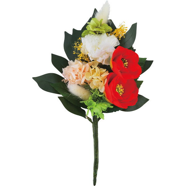樂天商城 - 【直送】四季仏花 冬 ツバキ 仏花 プリザーブドフラワー ドライフラワー アーティフィシャルフラワー アレンジメント お供え 仏壇 仏具 お悔やみ 喪中見舞い プレゼント ギフト