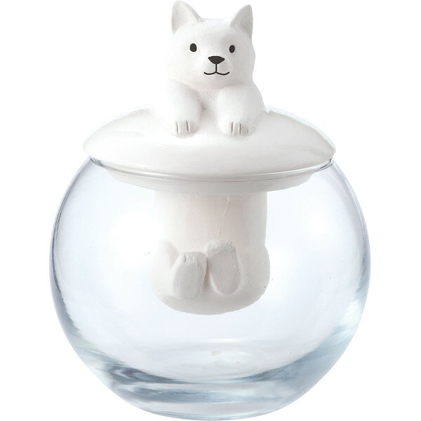 【直送】ドーム型加湿器 アニマル ネコ 卓上加湿器 陶器製 自然気化式 エコ加湿器 ぷかぷか 癒やし インテリア 贈り物 ギフト