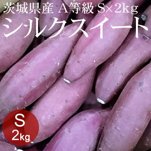 茨城県産シルクスイート S×2kg A等級 [さつまいも ひね 焼き芋 野菜便 常温便 送料無料]