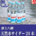 高橋尚子杯ぎふ清流マラソンでも話題に！郡上八幡天然水サイダー24本入