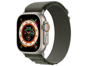 Apple（アップル）MQFN3J/A Apple Watch Ultra GPS+Cellularモデル 49mm [グリーンアルパインループ M]