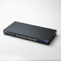 ELECOM（エレコム） EHB-SG2B24F-PL レイヤー2 PoE Webスマートギガスイッチ