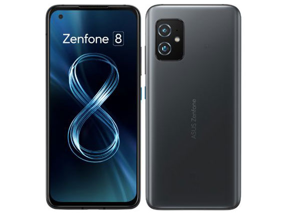 ASUS（エイスース）Zenfone 8 256GB (RAM 16GBモデル) SIMフリー [オブシディアンブラック] ZS590KS-BK256S16