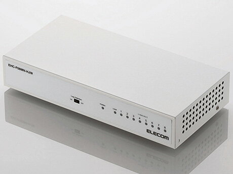Rakuten - ELECOM（エレコム）　EHC-G16MN2-HW　Giga対応16ポートスイッチ(金属筐体/電源内蔵)