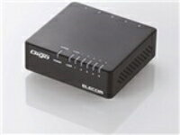 ELECOM（エレコム） EHC-G05PA-JB-K 1000BASE-T対応 スイッチングハブ