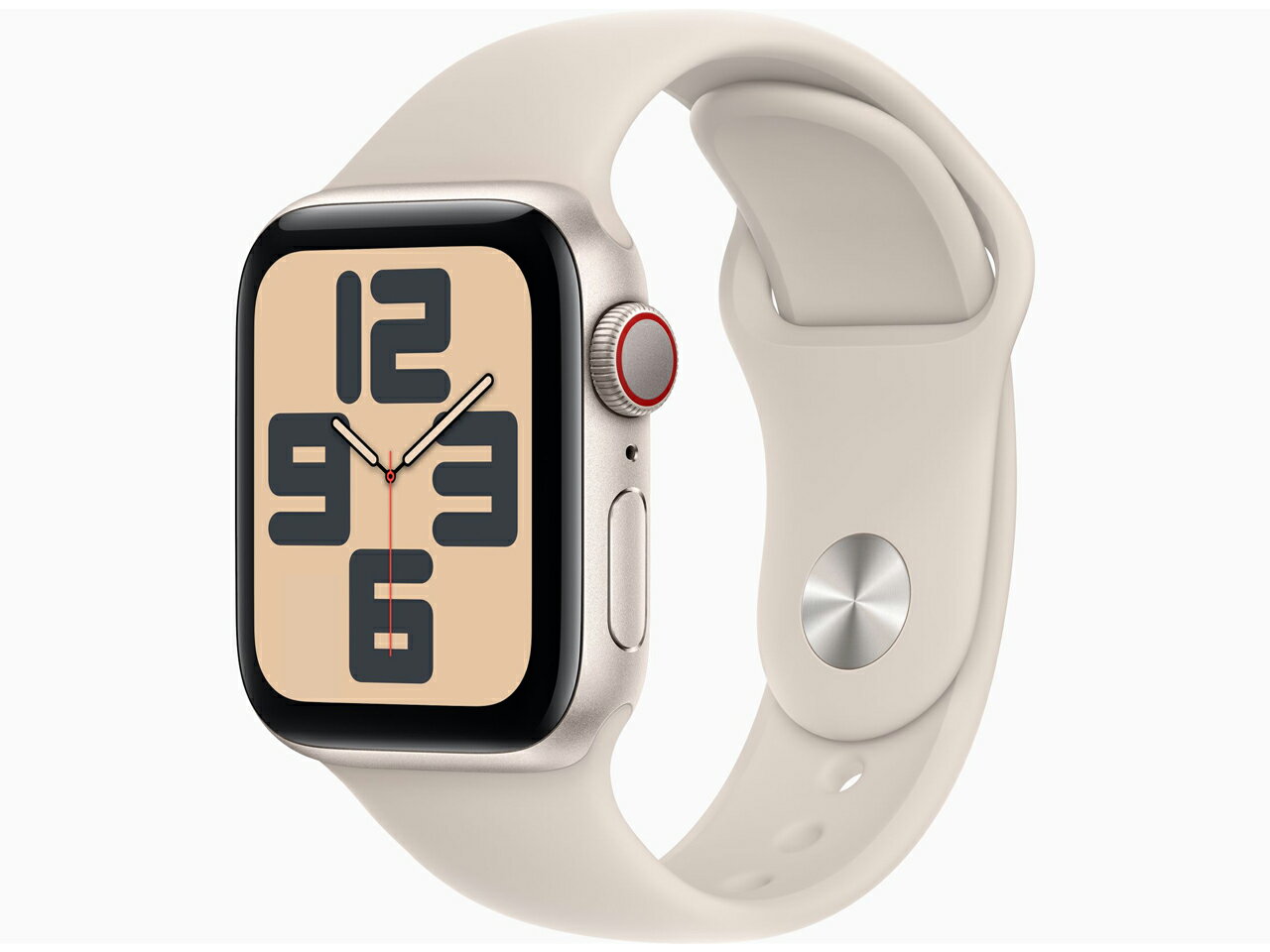 Apple Watch SE 第2世代 GPS+Cellularモデル 40mm MRFX3J/A [スターライトスポーツバンド S/M]