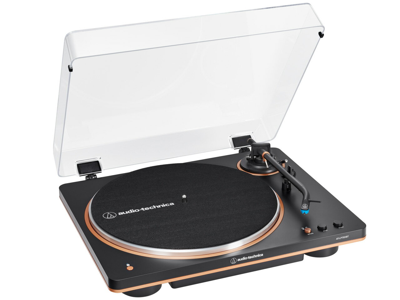 audio-technica(オーディオテクニカ) AT-LP70XBT BZ ワイヤレスターンテーブル Bluetooth搭載 ブラック／ブロンズ