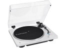 audio-technica(オーディオテクニカ) AT-LP70XBT WS フルオートターンテーブル Bluetooth搭載 ホワイト/シルバー