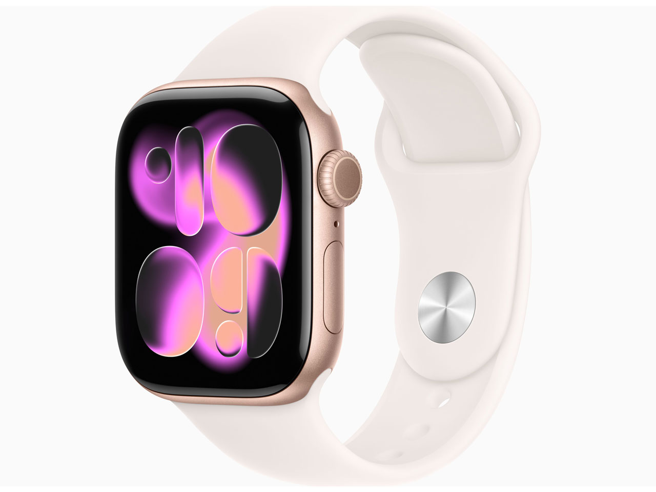 Rakuten - Apple Watch Series 11 GPSモデル 42mm MEU04J/A [ローズゴールド・ライトブラッシュスポーツバンド S/M]【KK9N0D18P】