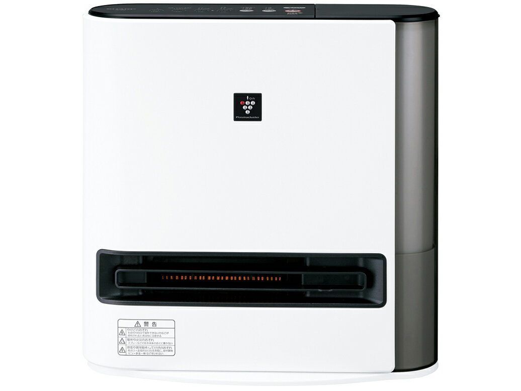SHARP(シャープ) HX-TK12-W 加湿セラミックファンヒーター プラズマクラスター7000 ハイブリッド式 プレミアムホワイト