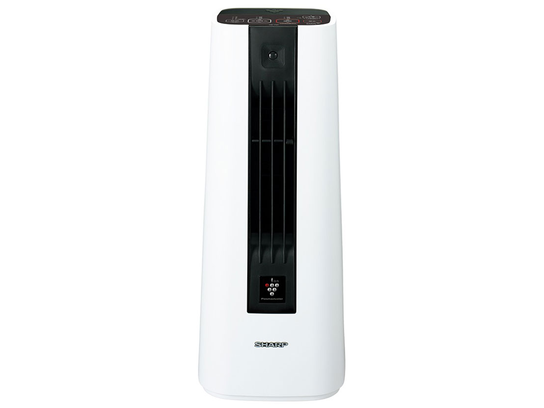 SHARP(シャープ) HX-TS1-W セラミックファンヒーター プラズマクラスター7000 プレミアムホワイト