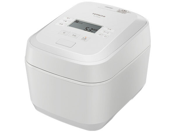 HITACHI（日立） RZ-V100JM(W) 圧力＆スチーム IH炊飯器 ふっくら御膳 5.5合炊き フロストホワイト