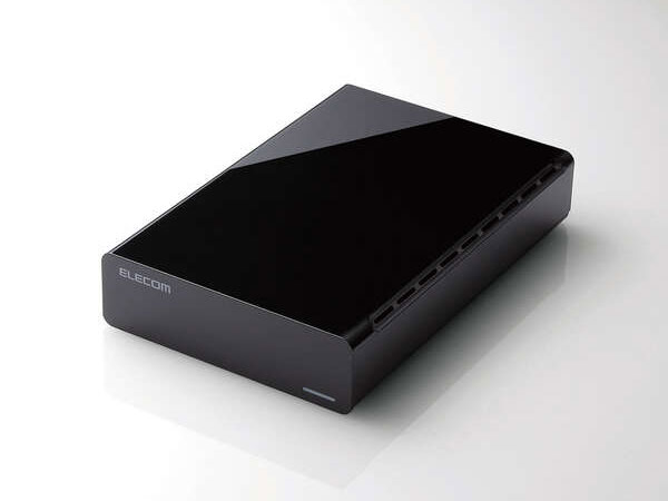 ELECOM（エレコム） ELD-HTV040UBK 外付けハードディスク 4TB ブラック ELDHTV040UBK