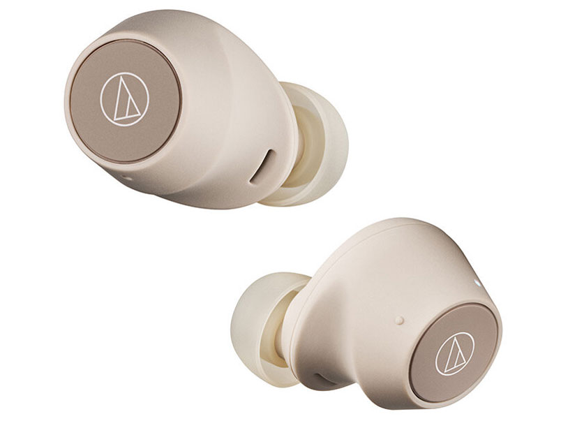 audio-technica(オーディオテクニカ) ATH-CKS30TW+ BG ワイヤレスイヤホン 左右分離 Bluetooth ノイズキャンセリング ベージュ