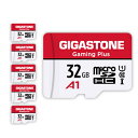 数量限定! Nintendo Switch確認済【保証5年】Gigastone マイクロSDカード 32GB 5枚セットSDHC microSD microsd...