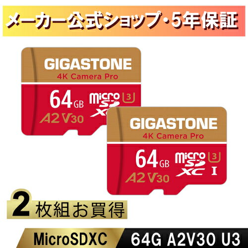 【保証5年】Gigastone マイクロSDカー