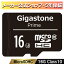 ڰ¿Υ᡼ݾ5ǯGigastone ޥSD 16GB SDHC 饹10 ꡼ microSD SD microSDɥӥǥ ǥ륫 Gopro  SDץ ̵