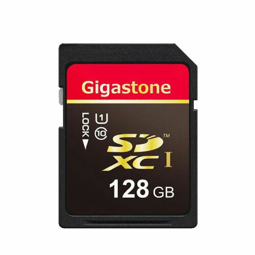 ݾ5ǯGigastone SD 128GB SDXC ꡼ UHS-I U1 饹10 ӥǥ sd Ķ® 80MB/s 4K Ultra HD ǥ  ǥ륫 ե 4kӥǥ sd 󥫥 ȡ