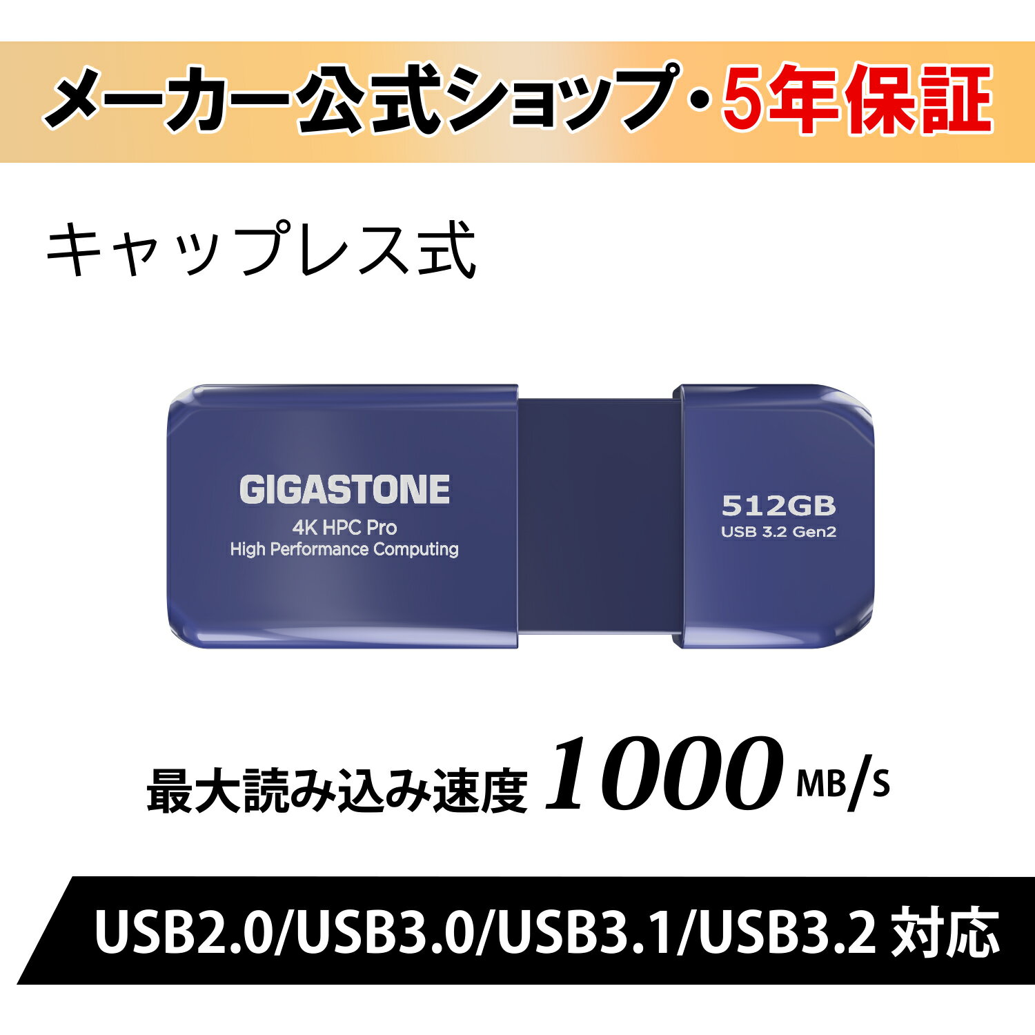 数量限定価格【保証5年】Gigastone USB