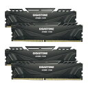 GIGASTONE デスクトップPC用メモリGame Pro 黒Black DDR4 16GBx4枚 (64GB) DDR4-3200MHz PC4-25600 CL16 1.35V 288 Pin Unbuffered Non-ECC UDIMM Memory Module For Gaming Desktop【相性保証+5年保証 】ギガストーン