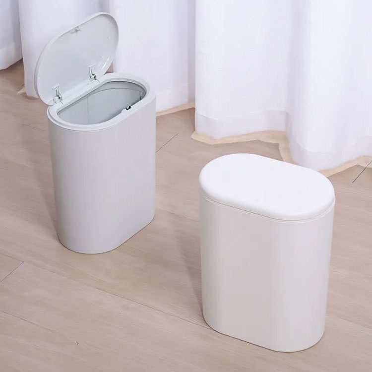 高品質すき間収納ゴミ箱! ゴミ箱 ふた付き おしゃれ すき間 ごみ箱 コンパクト 隙間 すきま スリム 分別 キッチン 大容量 収納 すき間収納 ふたつき トイレ リビング 蓋つきゴミ箱 家庭用 オフィス 隙間収納 ゴミ 衛生的 北欧 [2]