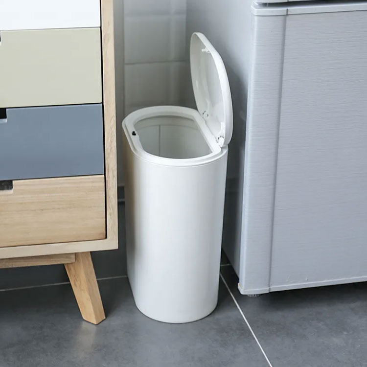 高品質すき間収納ゴミ箱! ゴミ箱 ふた付き おしゃれ すき間 ごみ箱 コンパクト 隙間 すきま スリム 分別 キッチン 大容量 収納 すき間収納 ふたつき トイレ リビング 蓋つきゴミ箱 家庭用 オフィス 隙間収納 ゴミ 衛生的 北欧 [3]