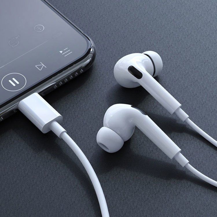 USB Type C イヤホン 有線イヤホン カナル型 軽量 イヤフォン ヘッドホン Type C マイク付き ノイズキャンセリング ステレオイヤホン 9Dサウンド HiFi gigawave-10011928 GIGAWAVE サンプル画像2