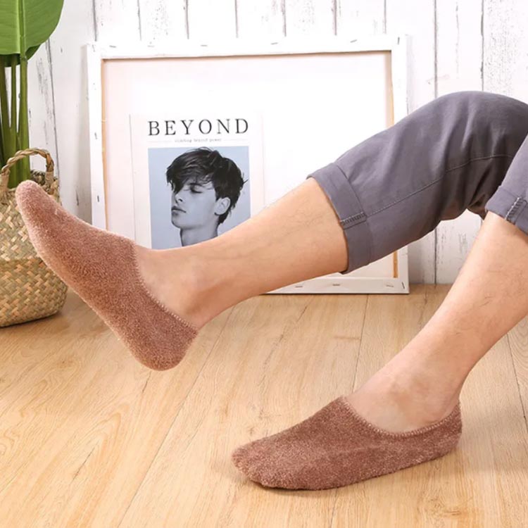 靴下 レディース ルームソックス くるぶし ソックス 女性 蒸れない 脱げにくい 可愛い 5足セット もこもこ あったか 室内 厚手 防寒 部屋着 秋冬 送料無料