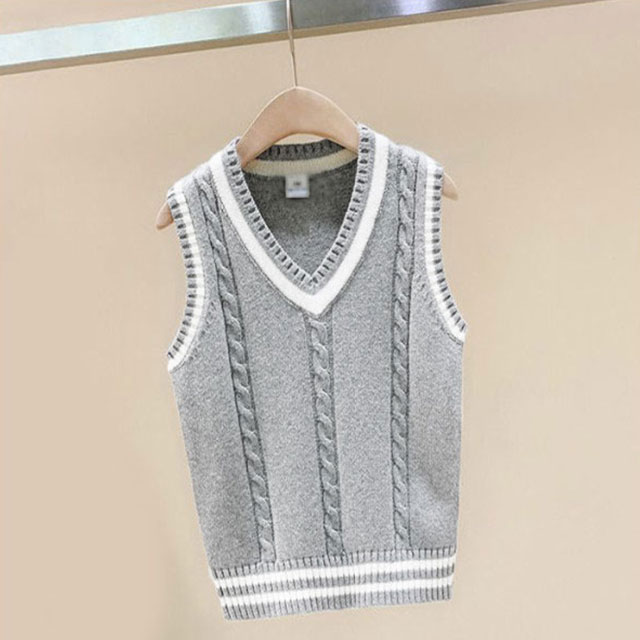 全9サイズ・送料無料! ニットベスト ベスト スクールベスト キッズ 制服 男の子 女...