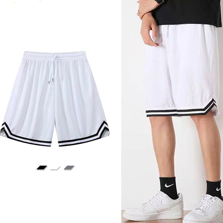 【2本セット】バスケパンツ 短パン ハーフパンツ 無地 メンズ ショートパンツ ジャ...