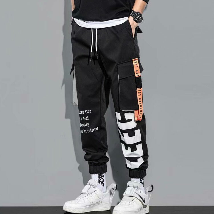 メンズ 多ポケット 夏用 ワークパンツ 薄手 作業パンツ 長ズボン ジョガーパンツ カジュアル ストリートファッション 作業着 カーゴパンツ