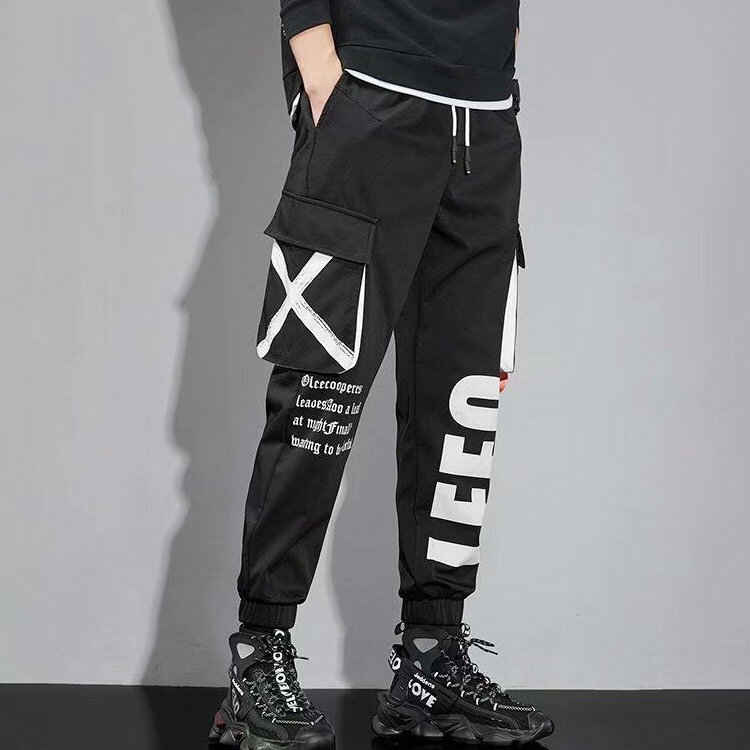 メンズ 多ポケット 夏用 ワークパンツ 薄手 作業パンツ 長ズボン ジョガーパンツ カジュアル ストリートファッション 作業着 カーゴパンツ