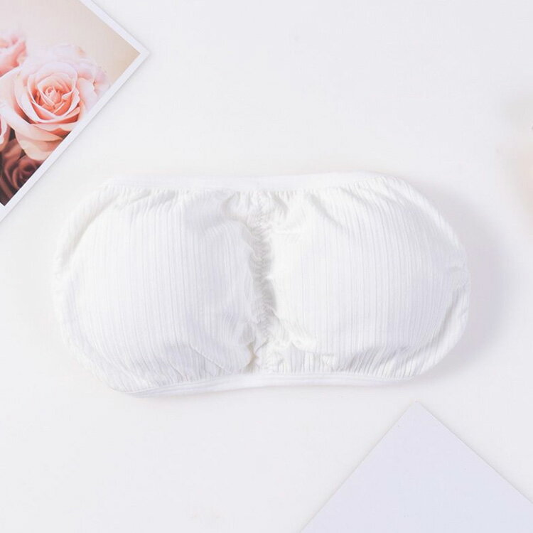 コットン ワイヤー入り チューブトップブラ バストアップ 総レース 脇肉 ストラップレス ベアトップ オフショルダー 綿 谷間 ストラップレス チューブブラ ダンス フラダンス コスプレ カップ付き