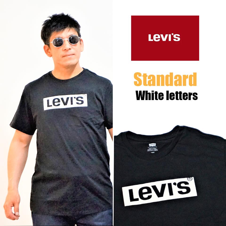 LEVI'S リーバイス 224910427 Tシャツ 半袖 ブラック/エンブレム