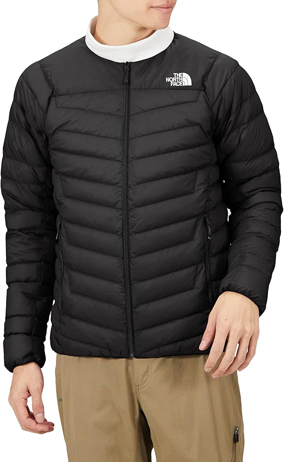THE NORTH FACE ザ・ノース・フェイス サンダーラウンドネック ジャケット NY82213 K ブラック メンズ ダウンジャケット 中綿