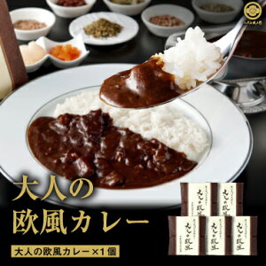 【自宅用】京の七味と5 種のスパイス「大人の欧風カレー」5個セット レトルトカレー レトルト 牛肉 黒毛和牛