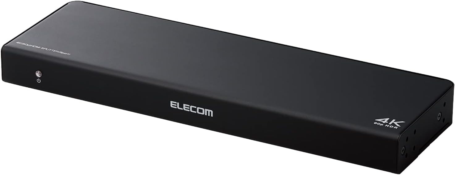 쥳 HDMIʬ۴ 4K 60Hz(18Gbps) 1 8 HDCP2.2б VSP-HDP18BK