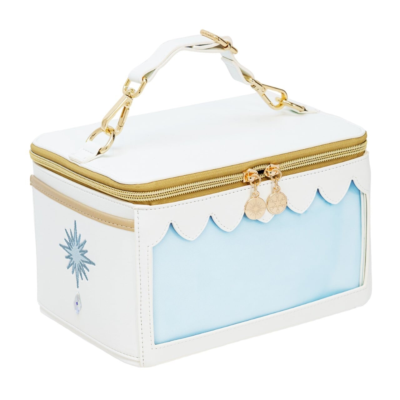 カードキャプターさくら メイクボックス クリア キャリーメイクボックス メイクポーチ 化粧ボックス 化粧ポーチ