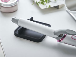 YAMAZAKI 山崎実業 ヘアーアイロントレー　ボーテス　ブラック