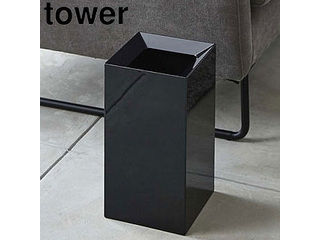 yamazaki tower YAMAZAKI 山崎実業 トラッシュカン タワー ブラック tower tower-l yamazaki tower YAMAZAKI 山崎実業 トラッシュカン タワー ブラック tower tower-l