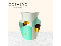 OCTAEVO オクタエボ MINI　PAPER　VASE　SIENA　ミニペーパーベース　シエナ　ミント スペイン　海外　花瓶　フラワー　ベース　シンプル　かわいい　おしゃれ　ハンドメイド　環境　紙　ペーパー