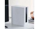 YAMAZAKI 山崎実業 重ねられるスリム蓋付きルーター収納ケース スマート ホワイト