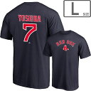 Fanatics ファナティクス 【メンズ】ウィニング ストリーク #7 吉田正尚 ユニフォームTシャツ【ネイビー】【Lサイズ】ML23SS49NY ボストン レッドソックス WINNING STREAK YOSHIDA