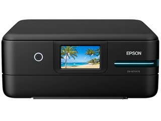 EPSON エプソン プリンター A4カラーインクジェット複合機 エコタンク 5色/Wi-Fi/4.3型タッチパネル EW-M754TB ブラック 単品購入のみ可（同一商品であれば複数購入可） クレジットカード決済 代金引換決済のみ