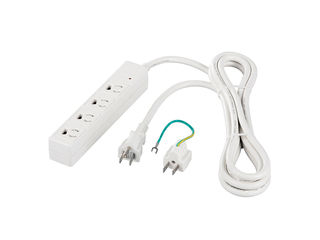 樂天商城 - BUFFALO バッファロー RoHS対応 3ピン式電源タップ 4個口タイプ マグネット付 3m ホワイト BSTAPMS3430WH